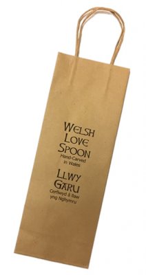 Welsh Lovespoon Gift Bag - 071