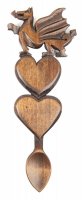 Large Welsh Dragon Lovespoon - 003a