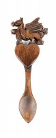 Small Welsh Dragon Lovespoon - 003b