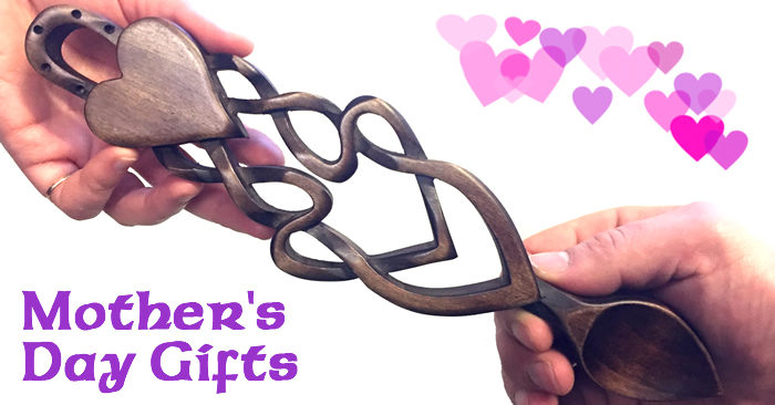 Welsh Love Spoons - Mother's Day Gifts
