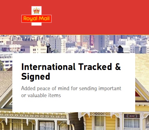 International Tracked and Signed